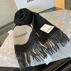 Jacquemus Contrast Logo Scarf